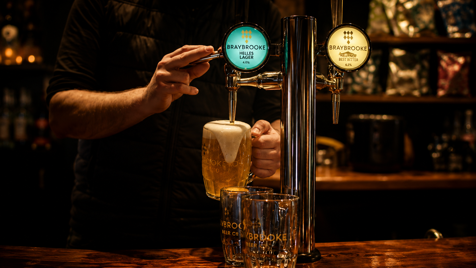 Braybrooke Helles Lager 4.2%