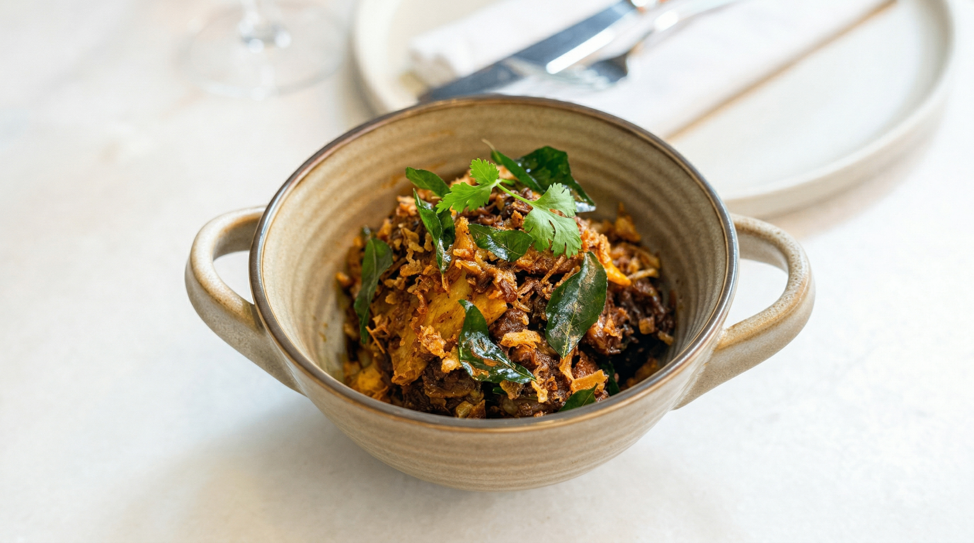 Pork Shoulder Kothu Roti