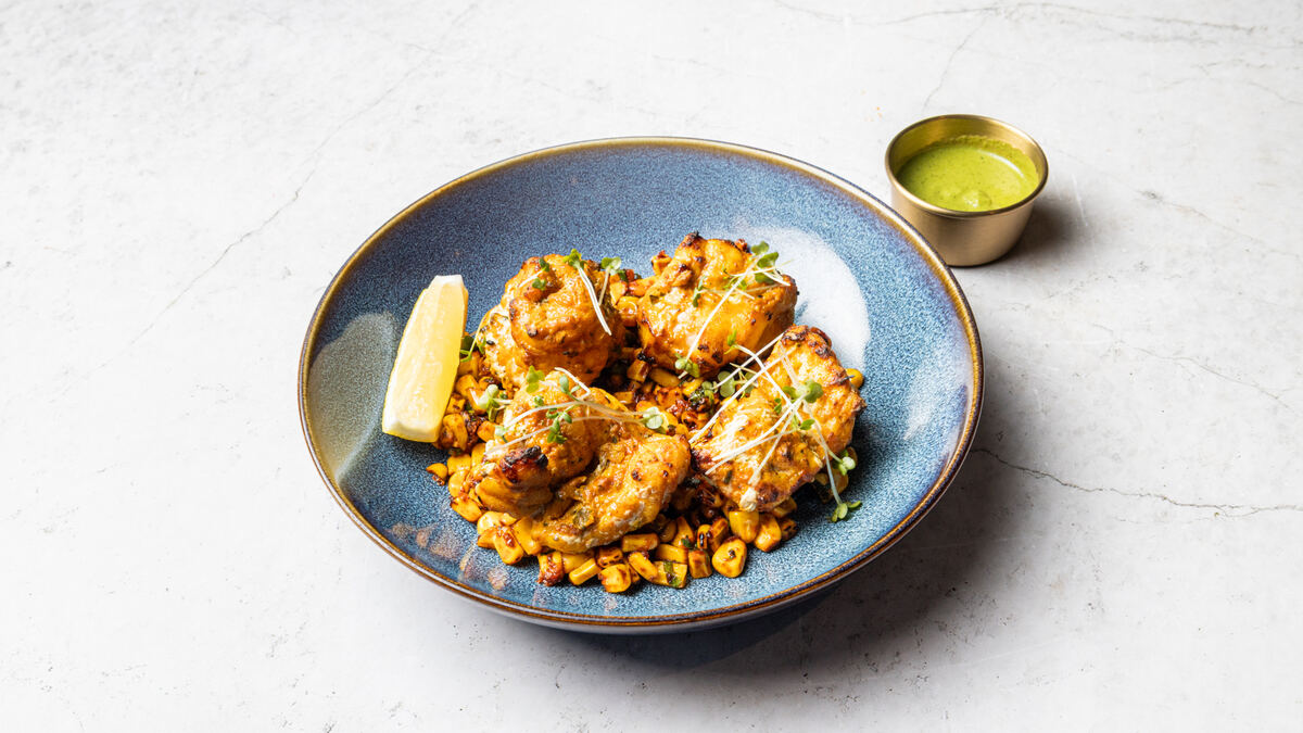 Tandoori Monkfish